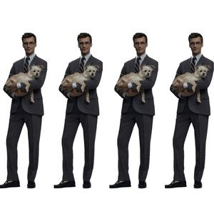 BROOKS BROTHERS | W38 / L30 | Explorer Milano Fit Suit Dress Pants Houndstooth